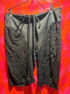 Akira Black Lace shorts - XL